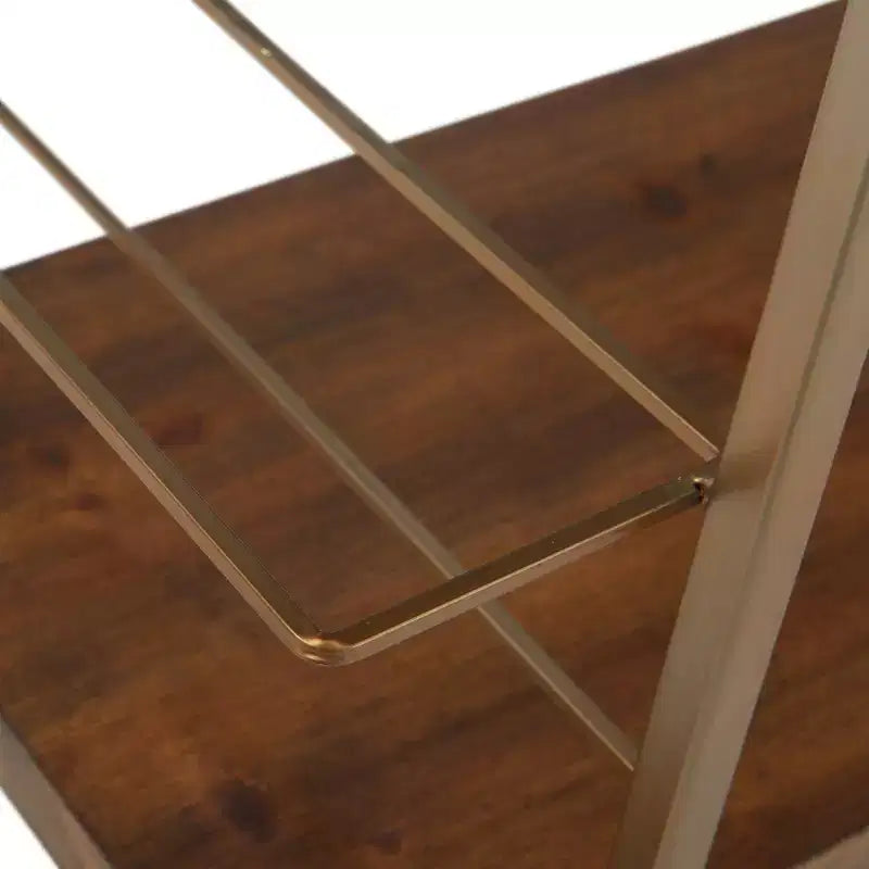 Maxwell Bar Cart Gold - Finch