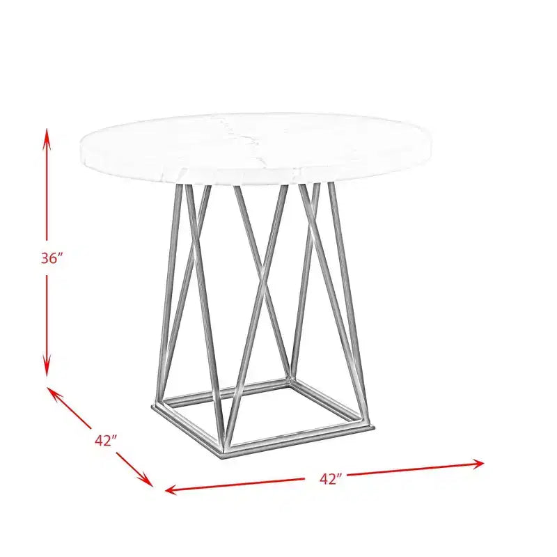 Conner Counter Height Dining Table White - Picket House Furnishings