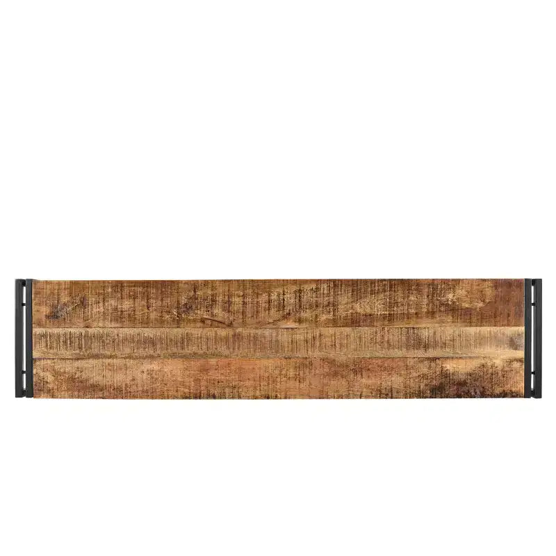Handcrafted Reclaimed 60 Wood Bench with Iron Legs - Timbergirl