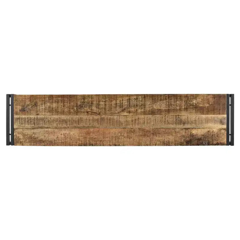 Handcrafted Reclaimed 60 Wood Bench with Iron Legs - Timbergirl