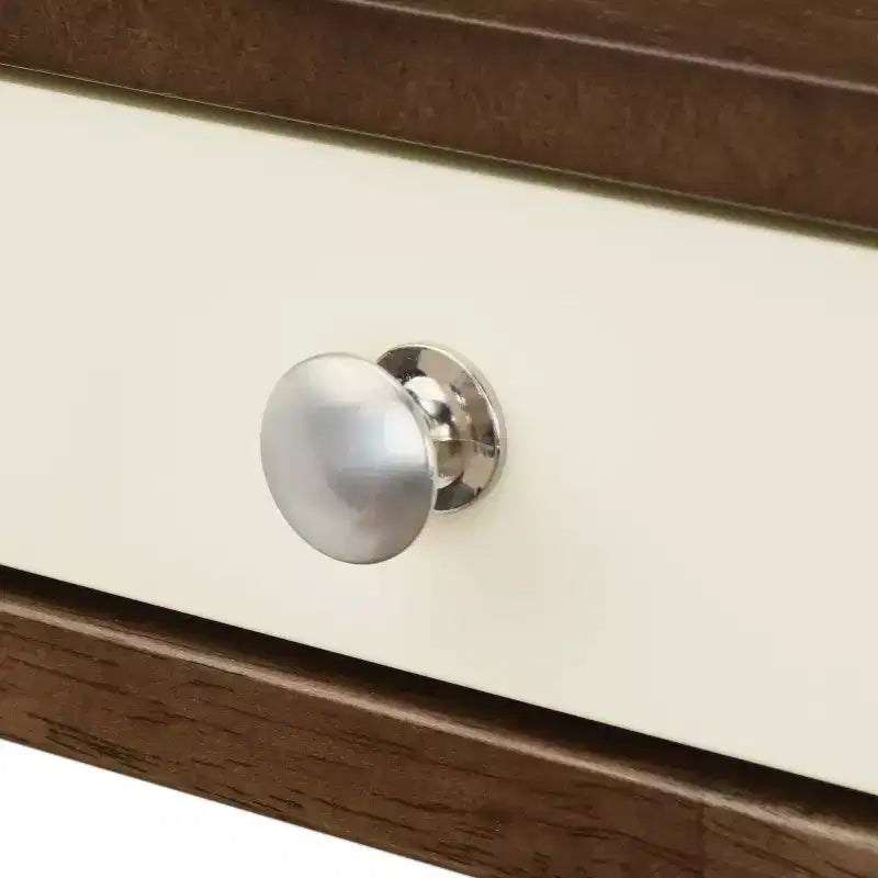 Sutton Writing Desk Brown - Adore Decor: Office Desk with Storage Drawers, Home Decorations