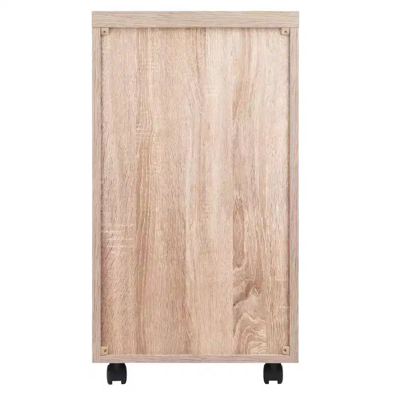 Kenner Mobile 5 Drawer Storage Cabinet Wood - Winsome