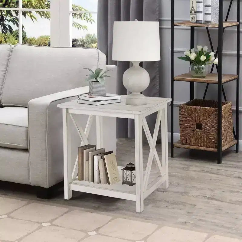 Jamestown End Table White - Boraam