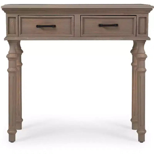 Cassatt 2 Drawer Console Table Gray - Finch