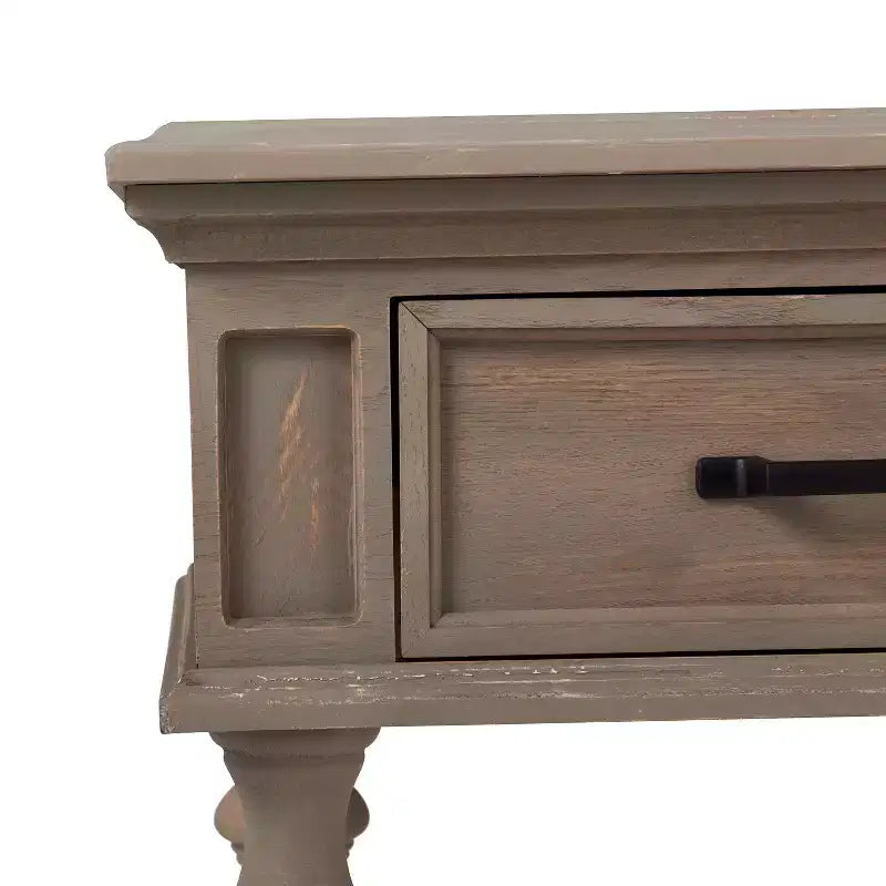Cassatt 2 Drawer Console Table Gray - Finch