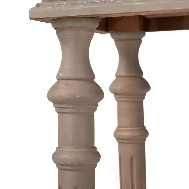 Cassatt 2 Drawer Console Table Gray - Finch