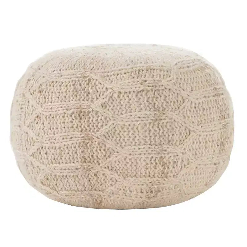 Malibu Moroccan Inspired Pouf Ottoman - Christopher Knight Home
