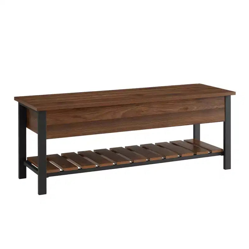 48 Open Top Storage Bench with Shoe Shelf - Saracina Home