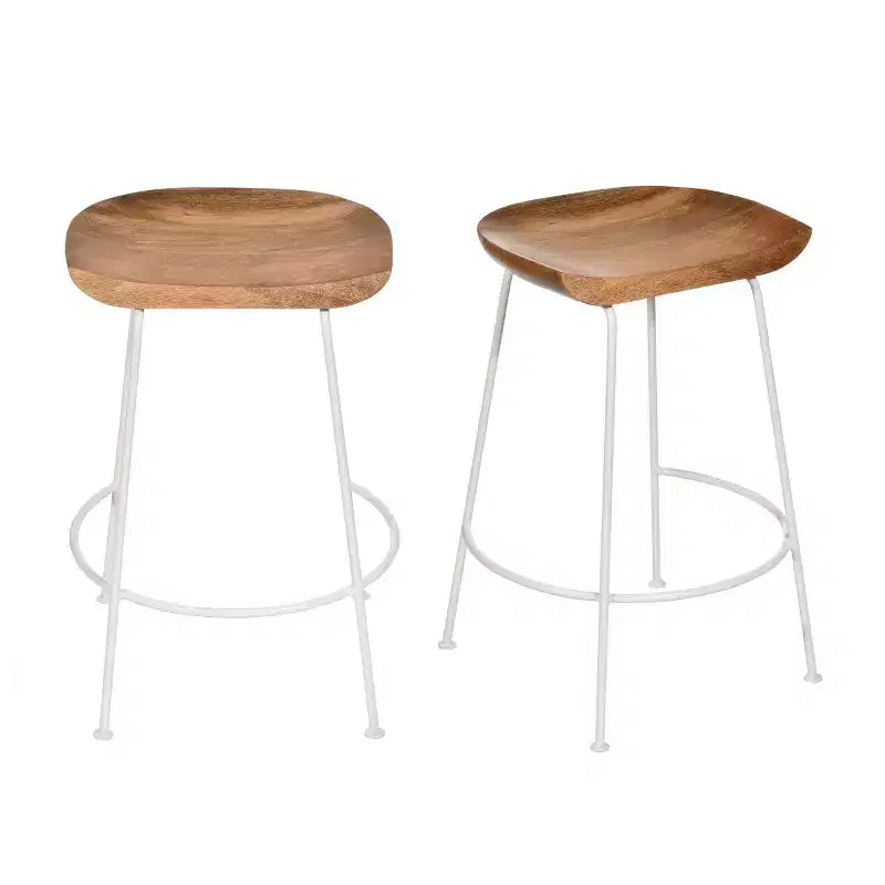 Carolina Living Set of 2 24.5 Bryson Counter Height Barstool