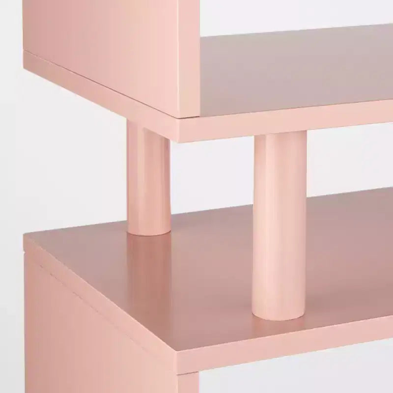 Buylateral Margo Mid Century Modern 3 Open Shelves Bookshelf