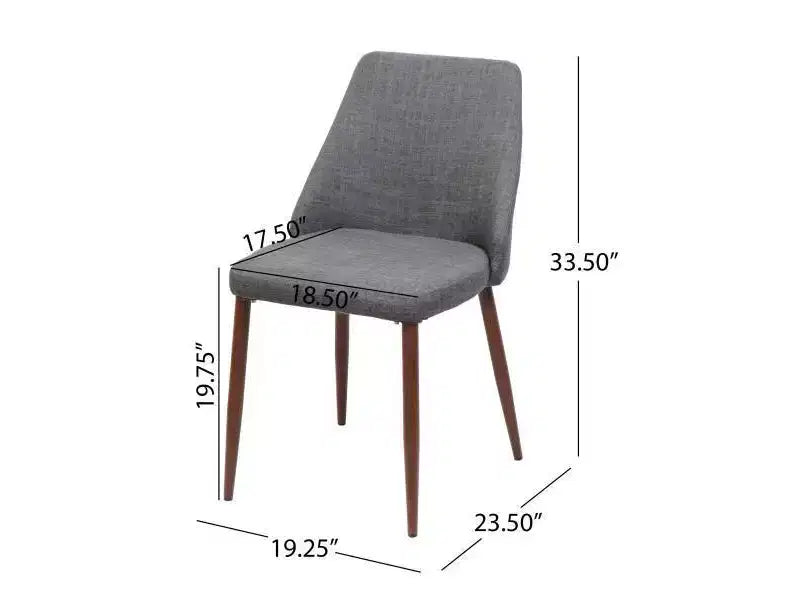Set of 2 Marlee Mid Century Dining Chair - Christopher Knight Home