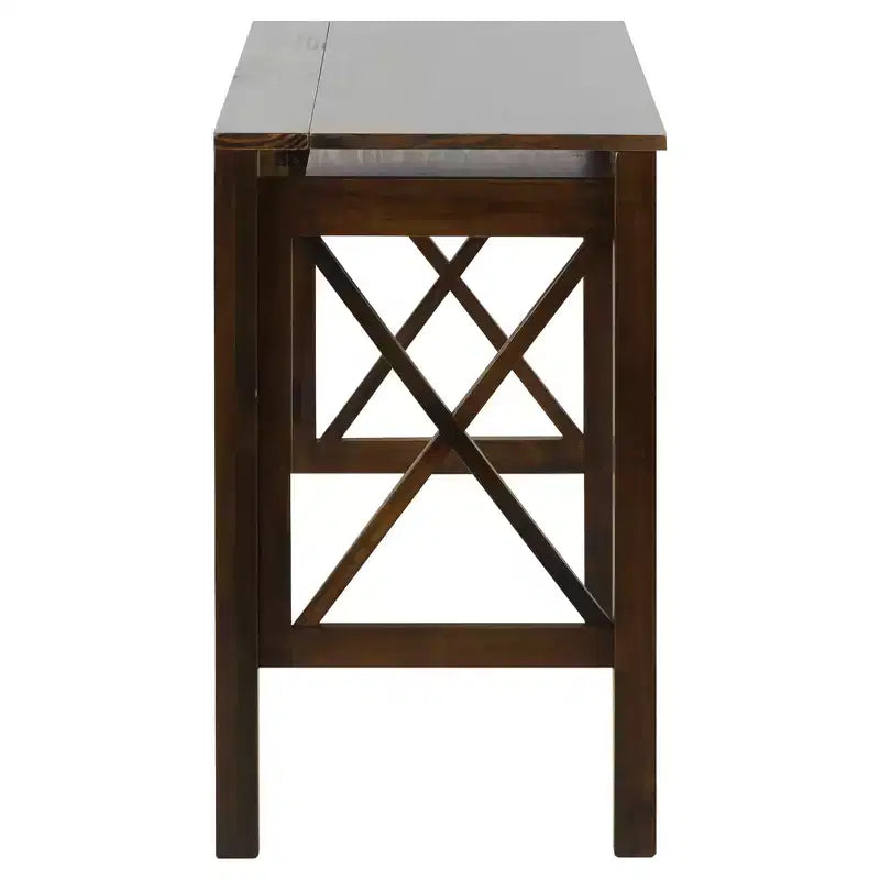 Folding Desk with Pull Out - Flora Home