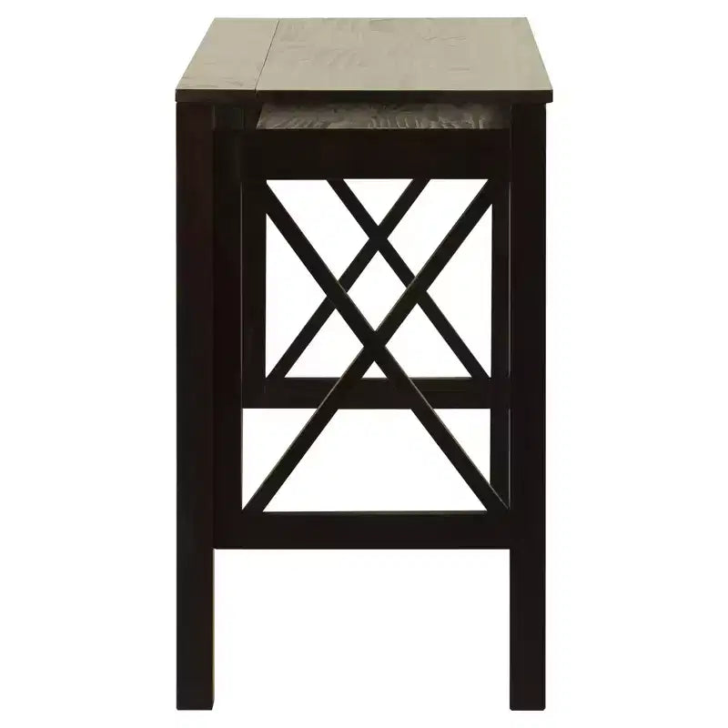 Folding Desk with Pull Out - Flora Home