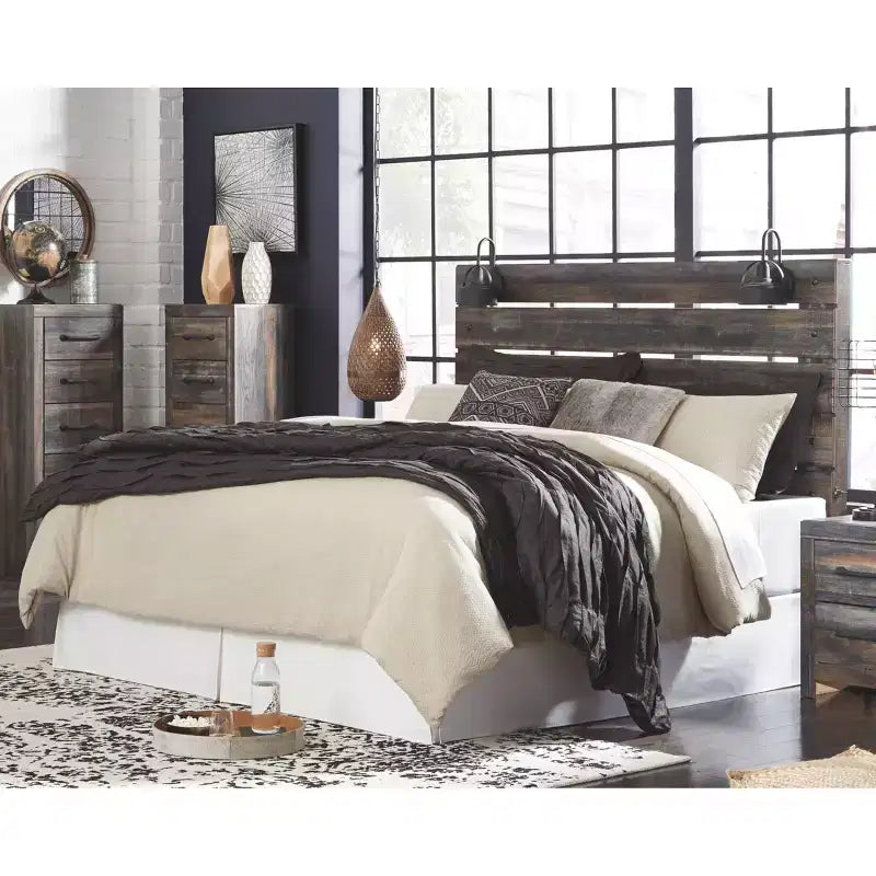 Drystan Panel Headboard Brown - Signature Design by Ashley