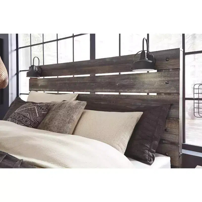 Drystan Panel Headboard Brown - Signature Design by Ashley