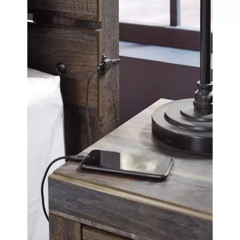 Drystan Panel Headboard Brown - Signature Design by Ashley