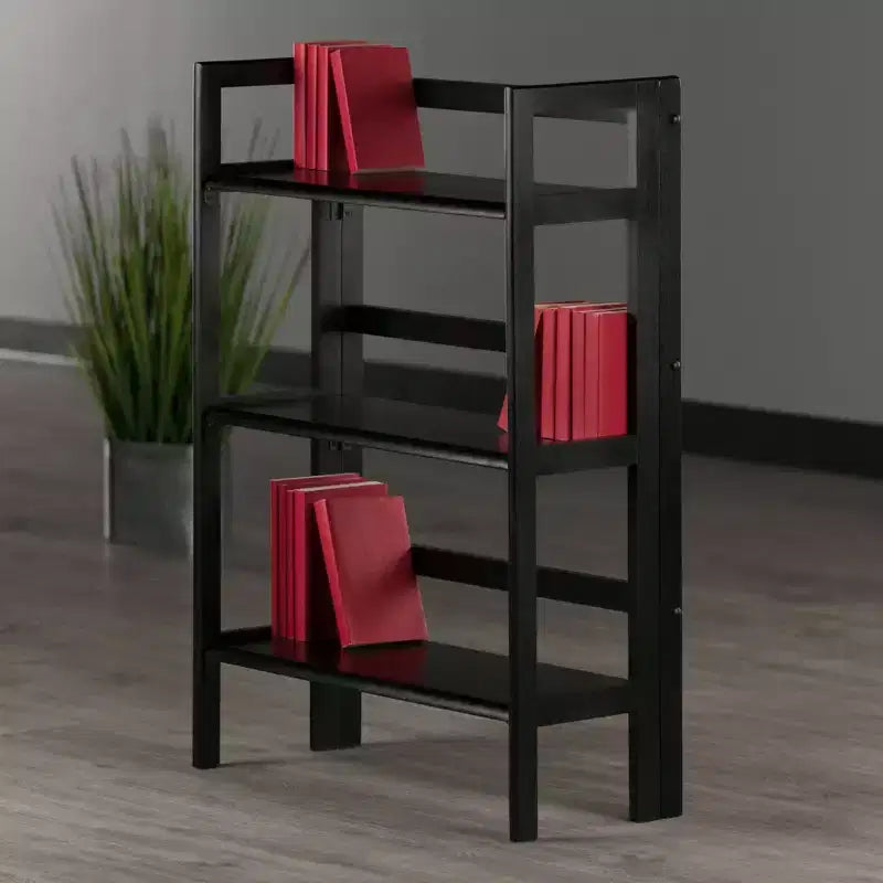 38.54 Terry Folding Bookcase - Winsome