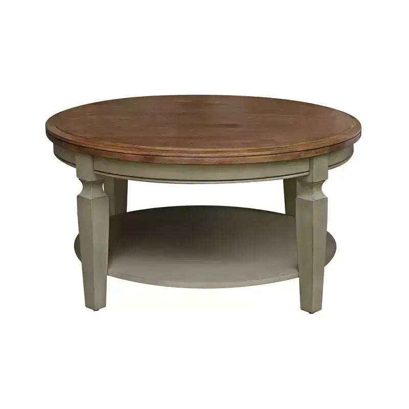 Vista Round Coffee Table - International Concepts