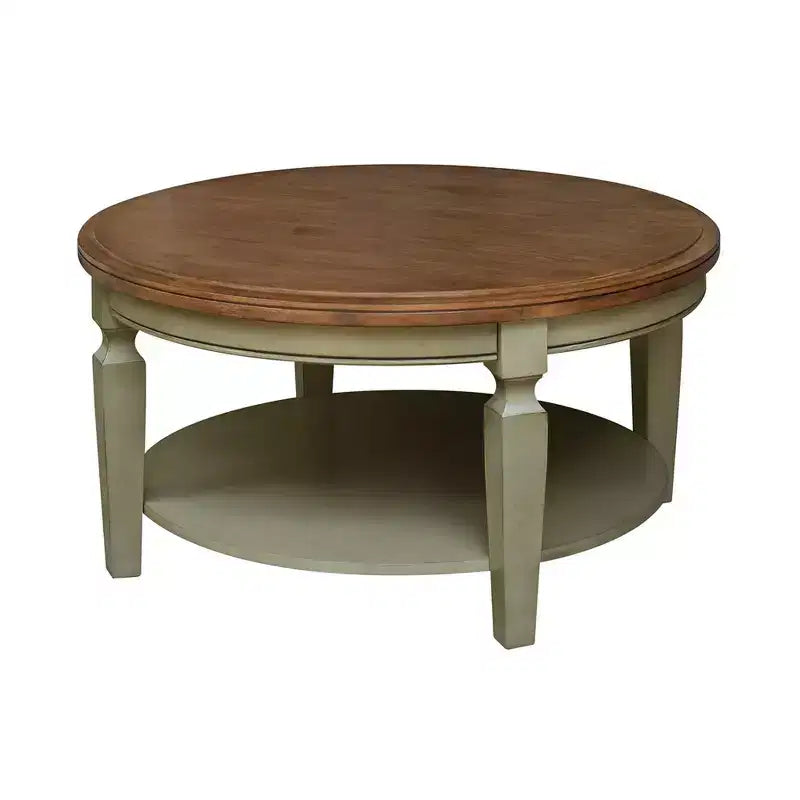 Vista Round Coffee Table - International Concepts