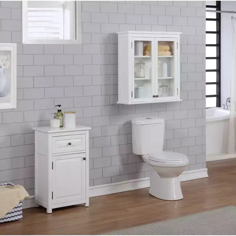 Dorset Bath Storage Floor Cabinet - Alaterre Furniture