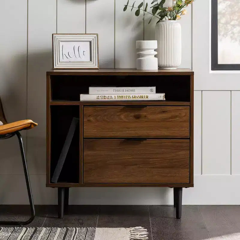 Rockwell Modern Storage Nightstand - Saracina Home