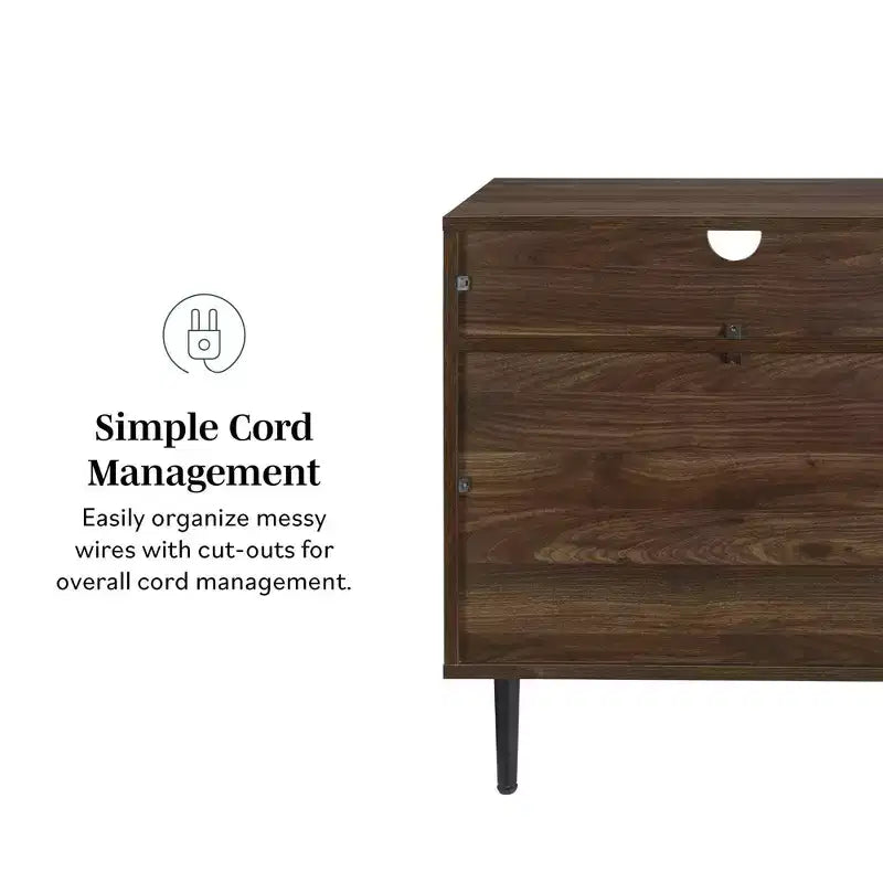Rockwell Modern Storage Nightstand - Saracina Home