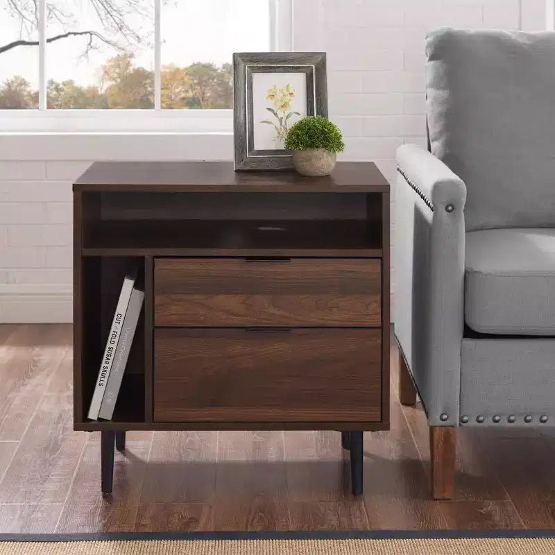 Rockwell Modern Storage Nightstand - Saracina Home
