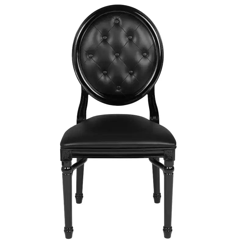 Flash Furniture HERCULES Series 900 lb. Capacity King Louis Dining Side Chair