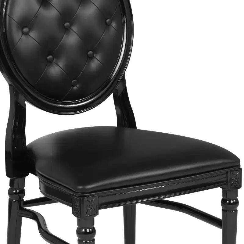 Flash Furniture HERCULES Series 900 lb. Capacity King Louis Dining Side Chair