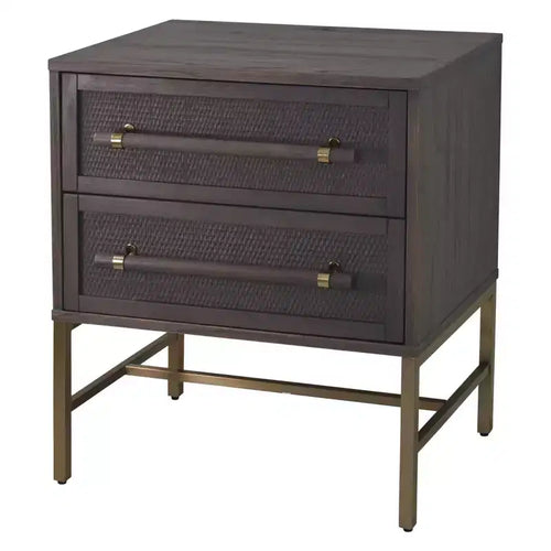 Sophia 2 Drawer Nightstand - Hopper Studio