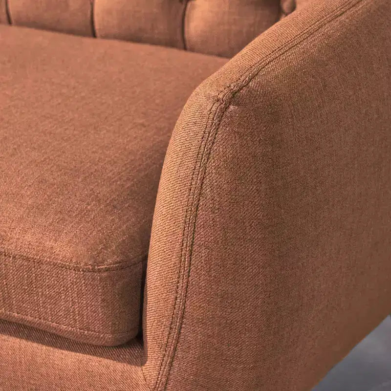 Bernice Petite Mid Century Modern Tufted Sofa - Christopher Knight Home