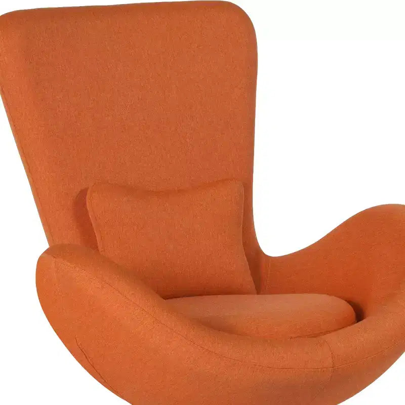 Flash Furniture Egg Series Side Reception Chair with Bowed Seat